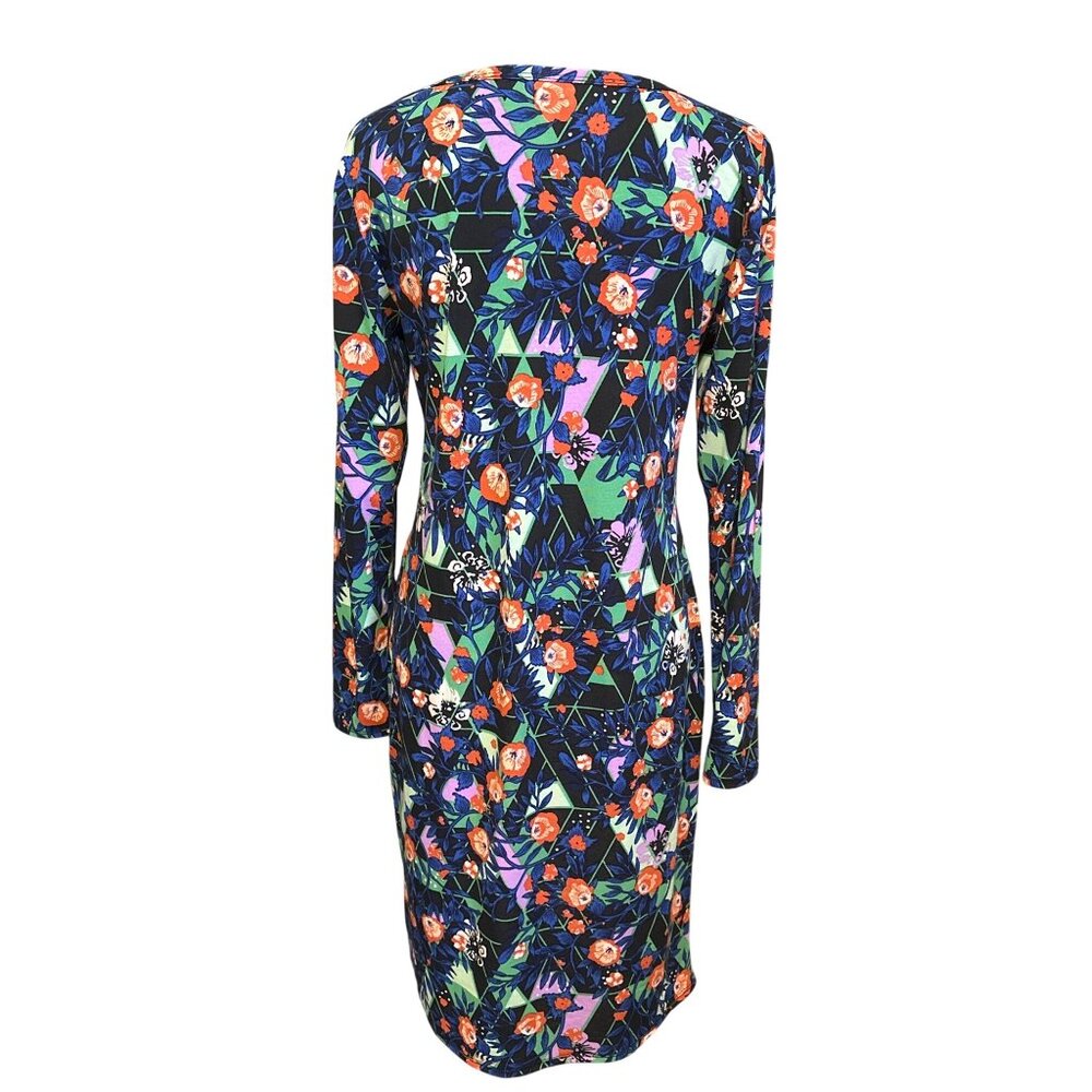 LuLaRoe Womens Long Sleeve Floral Print Dress Medium - Picture 2 of 6